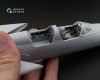 Quinta Studio QD48073 F-105G 3D-Printed & coloured Interior on decal paper (for HobbyBoss kit) 1/48